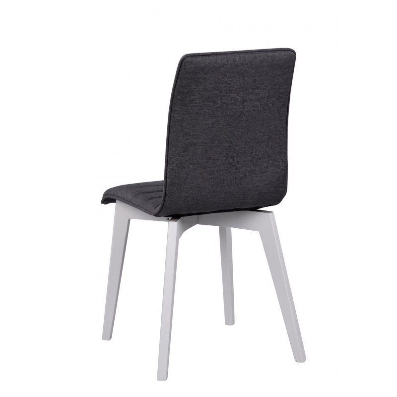 RO Gracy Chair Dark Grey/White